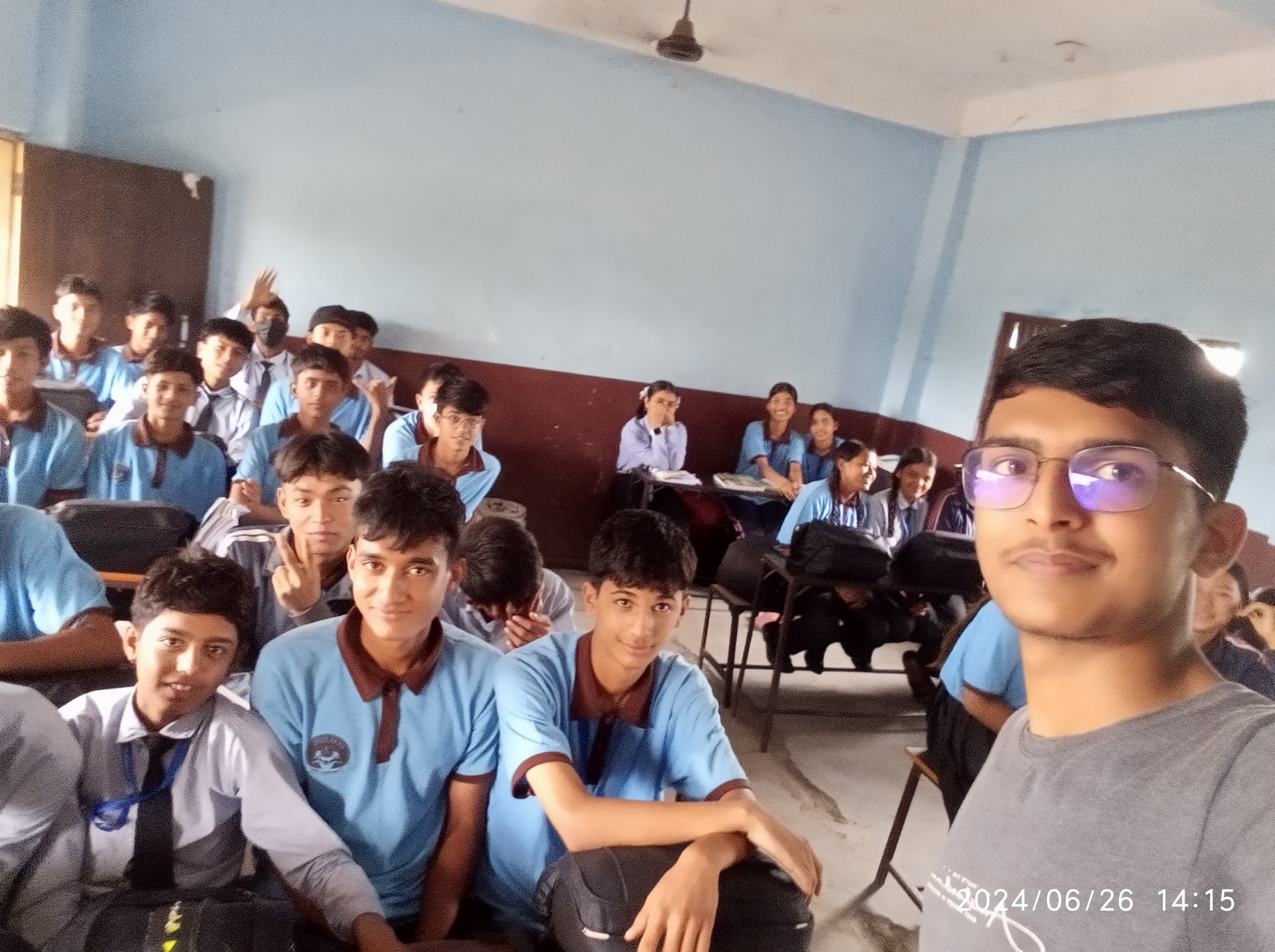 Awareness Session on Opportunities in IT Sector to Grade 10 Students by Aashish Panthi Cosog Nepal