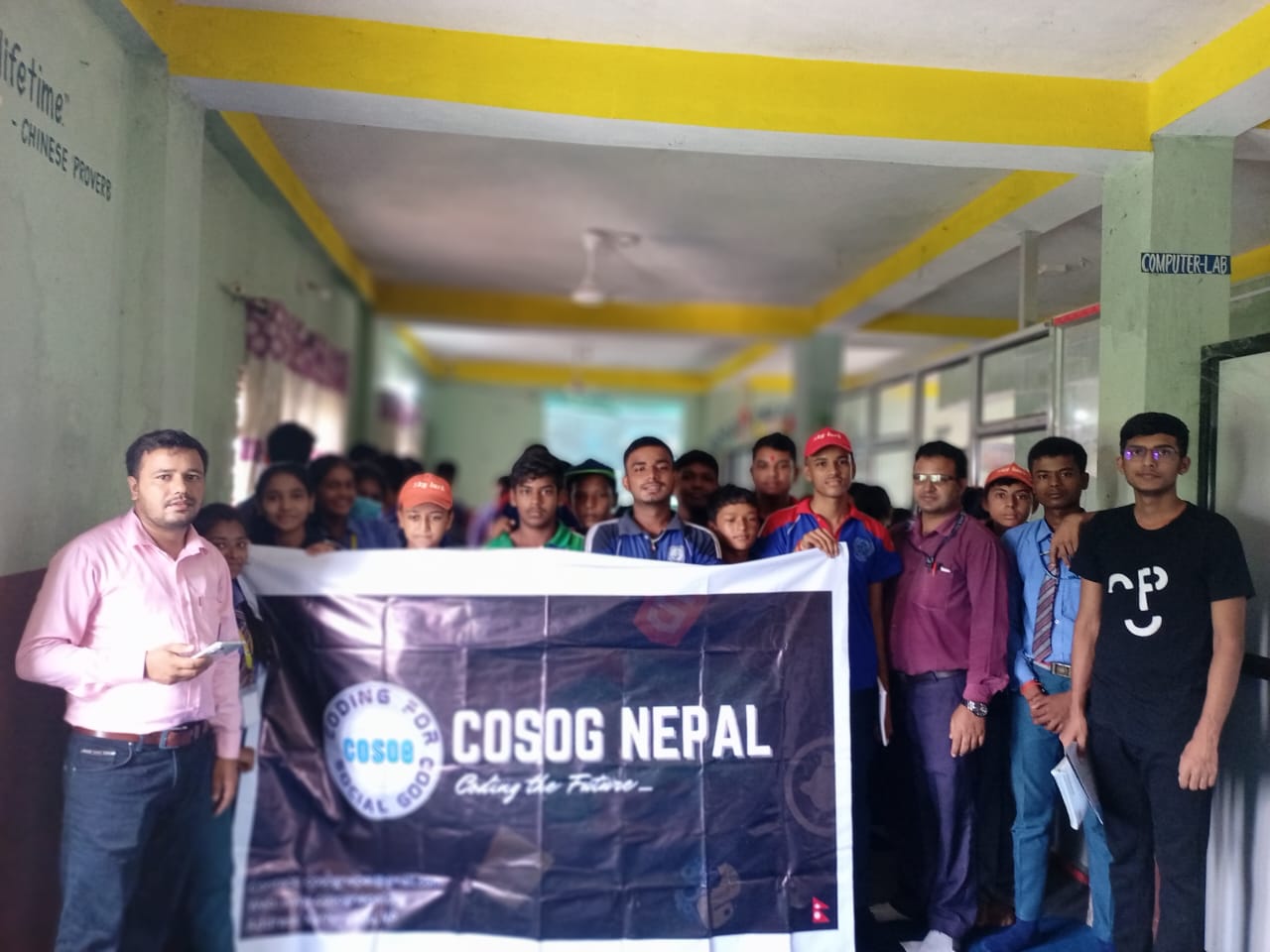 Successful completion of Digital Literacy and awareness Program at Skylark Secondary English Boarding School by Aashish Panthi Cosog Nepal