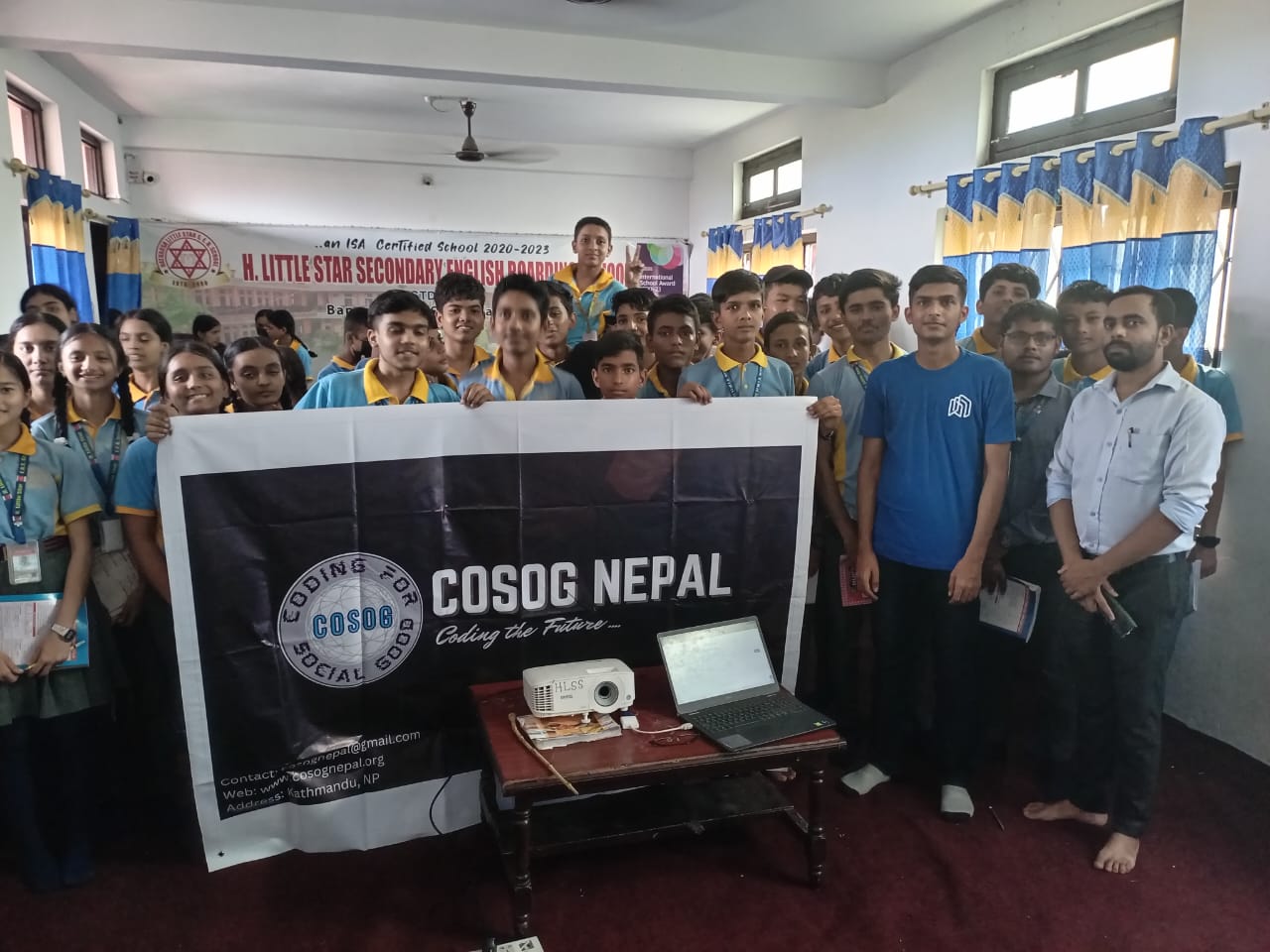 Awareness Session at Little Star School, Hathausa by Aashish Panthi Cosog Nepal