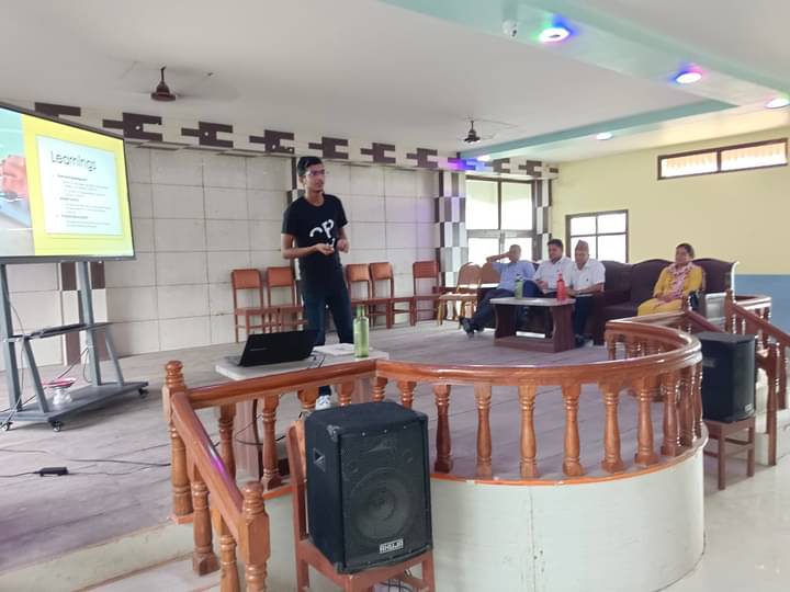 Sharing the projects that can be built during the hackathons by Aashish Panthi at Kalika Manavgyan School, Butwal